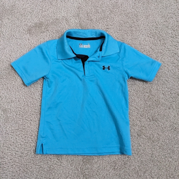 Under Armour Other - Under Armour Toddler Boys Blue Polo 2T